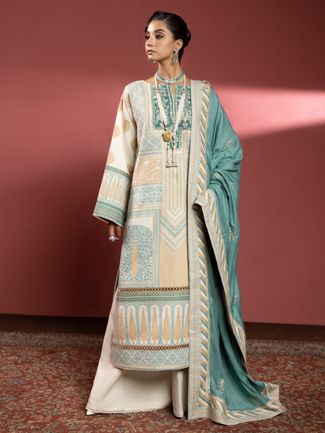 AFRAAZ | 3PC Unstitched