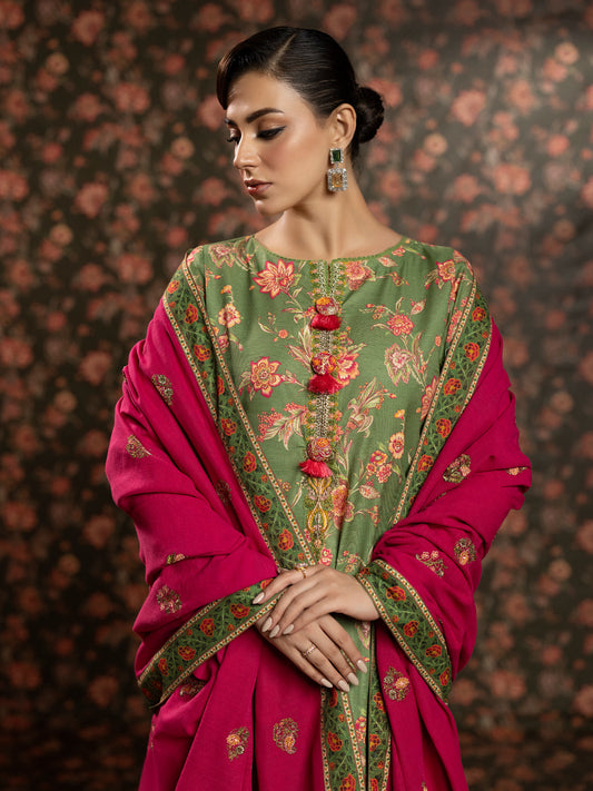 ADEERA | 3PC Unstitched