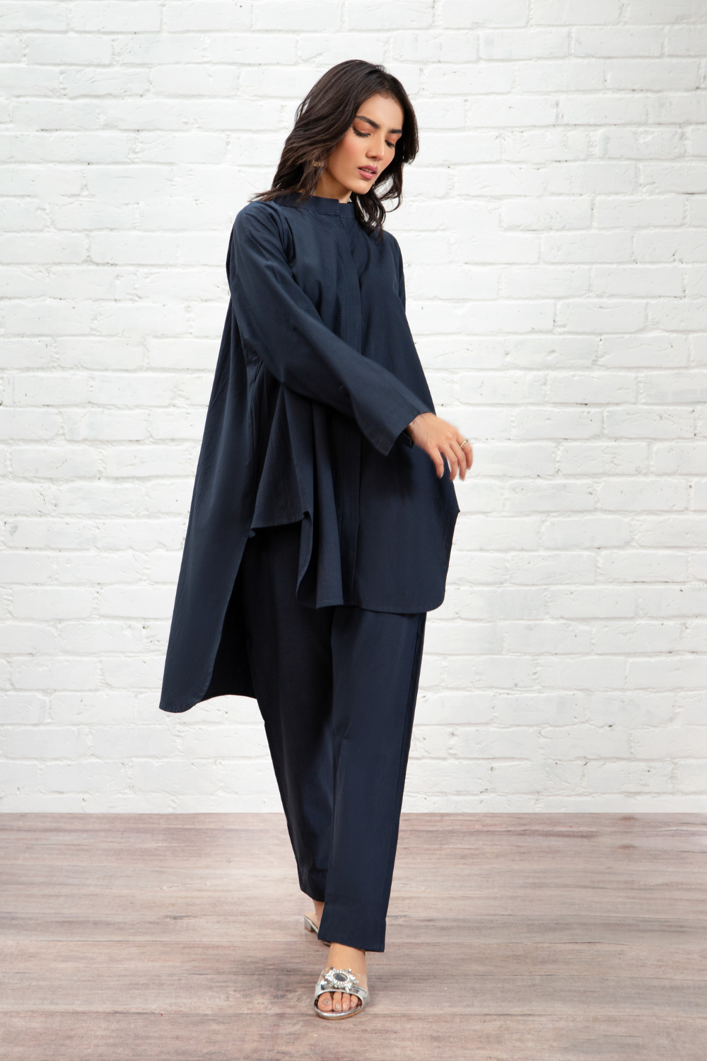 2 PC Stitched | Dyed Cambric Cotton Shirt  + Trouser