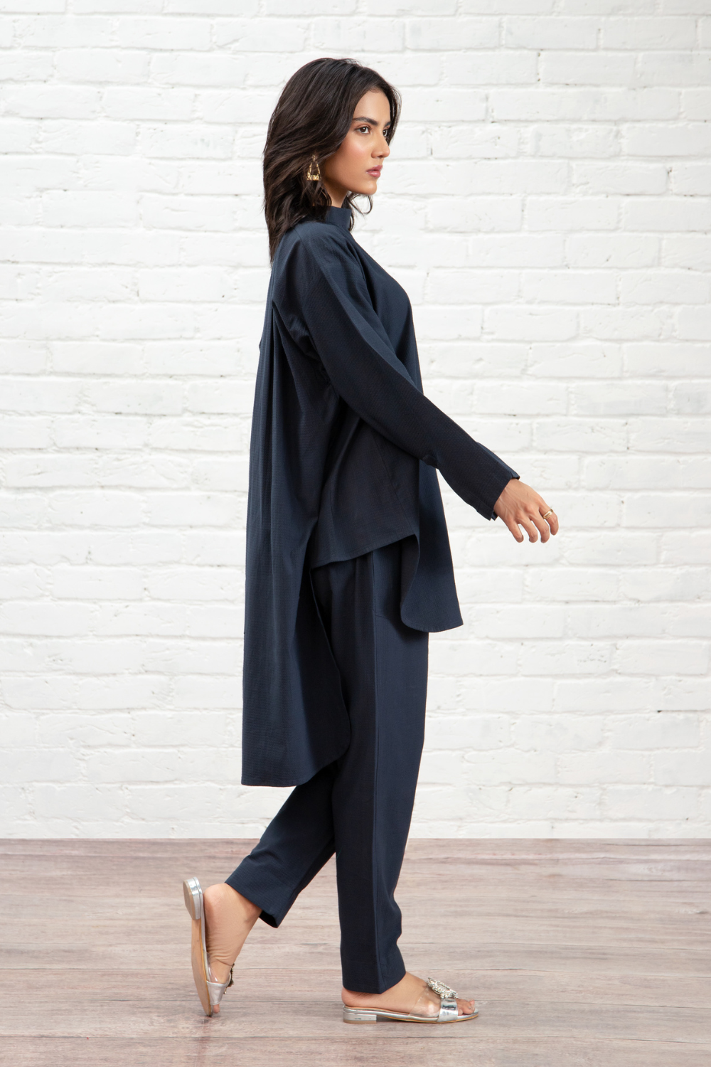 2 PC Stitched | Dyed Cambric Cotton Shirt  + Trouser