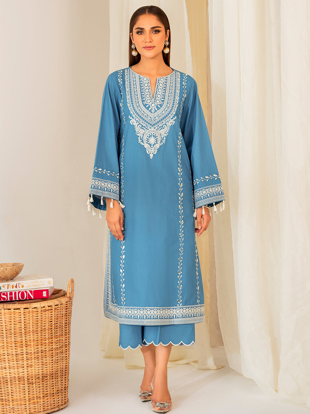 Marwa | 2 PC Stitched