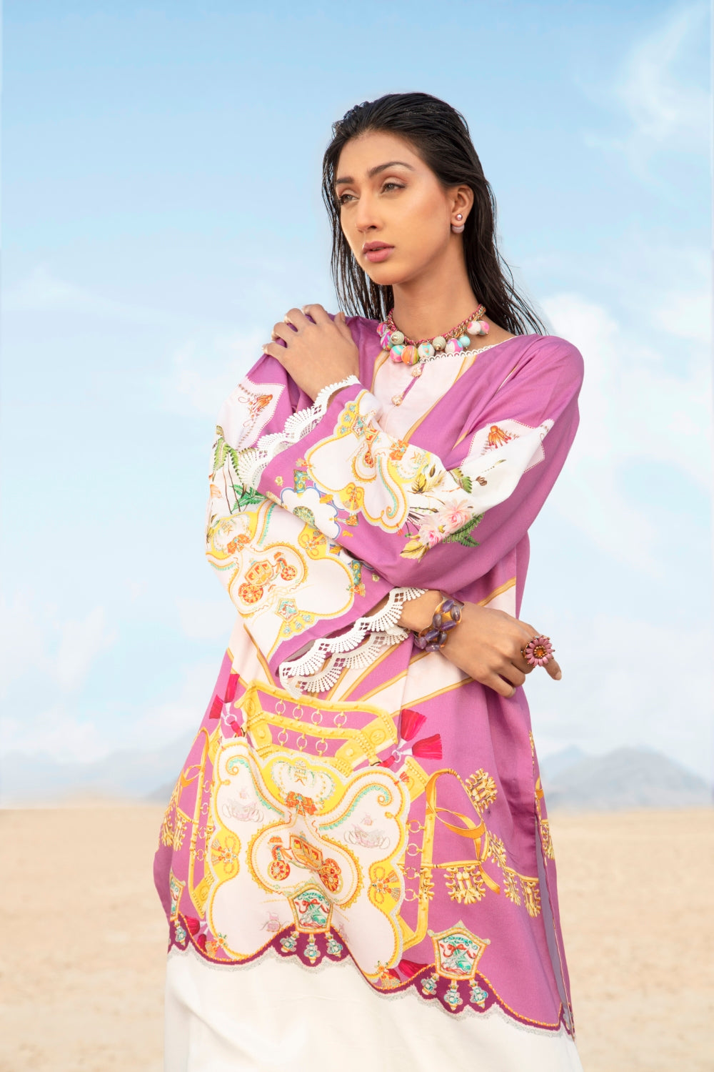 1 PC Unstitched Cotton Shirt