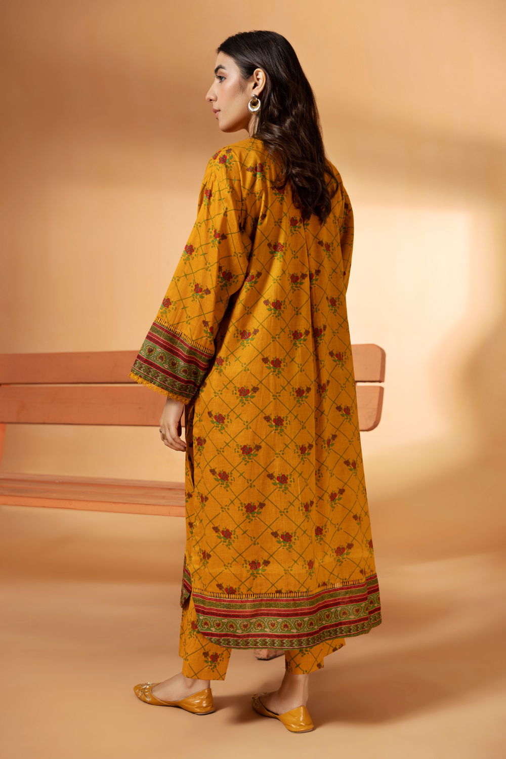 2 PC Unstitched | Printed Cambric Shirt + Trouser