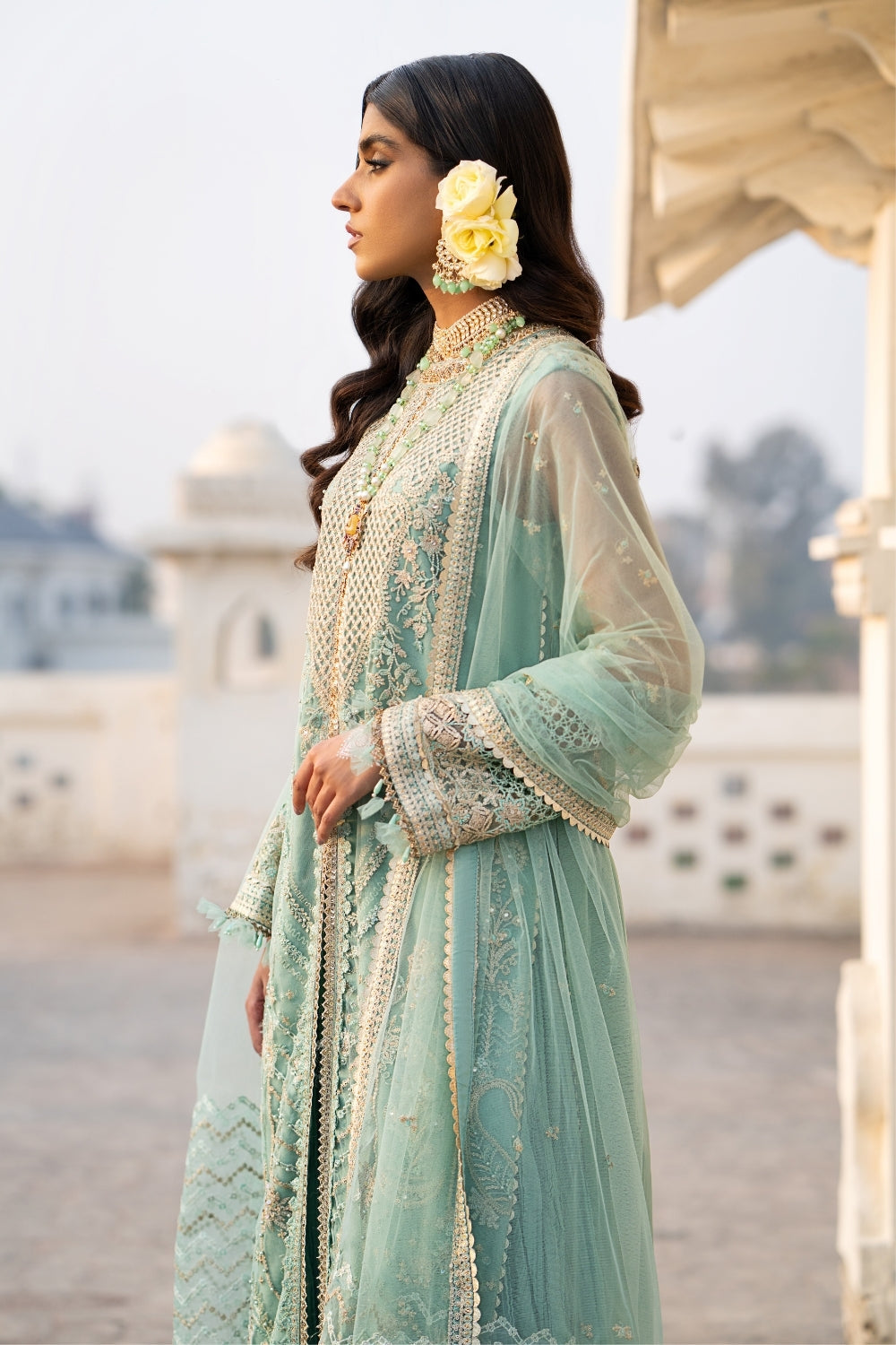 Dilras 3PC Unstitched | Embroidered Luxury Formal Dress