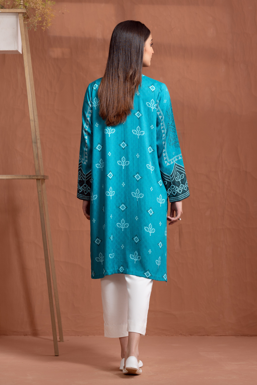 1 PC Unstitched | Printed Jacquard Shirt