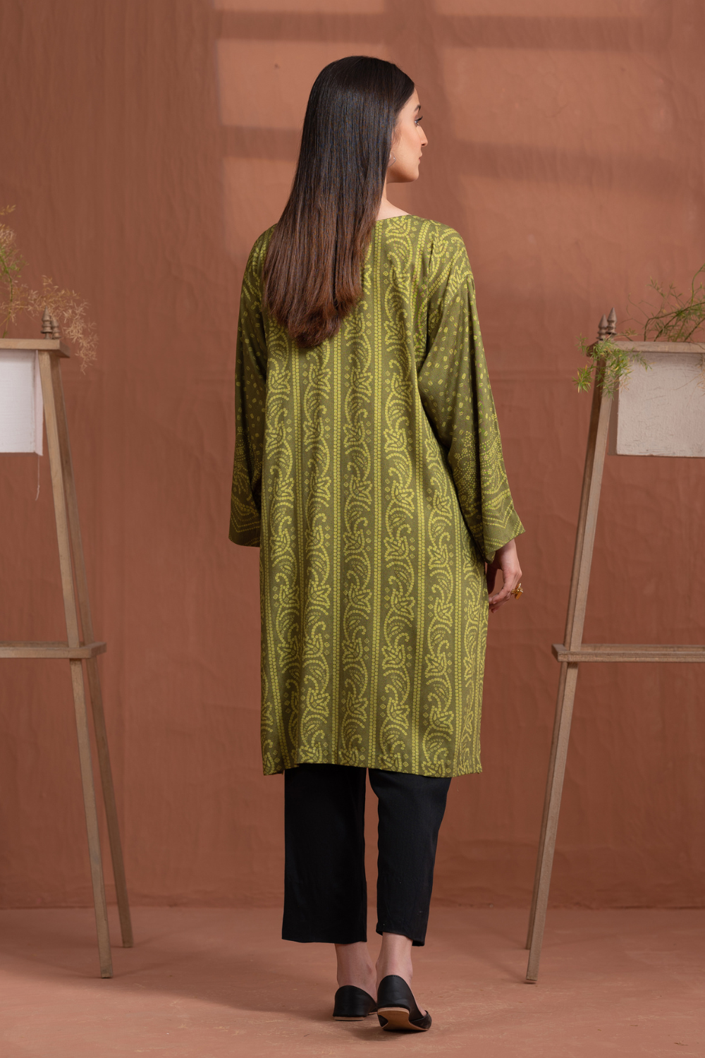 1 PC Unstitched | Printed Jacquard Shirt