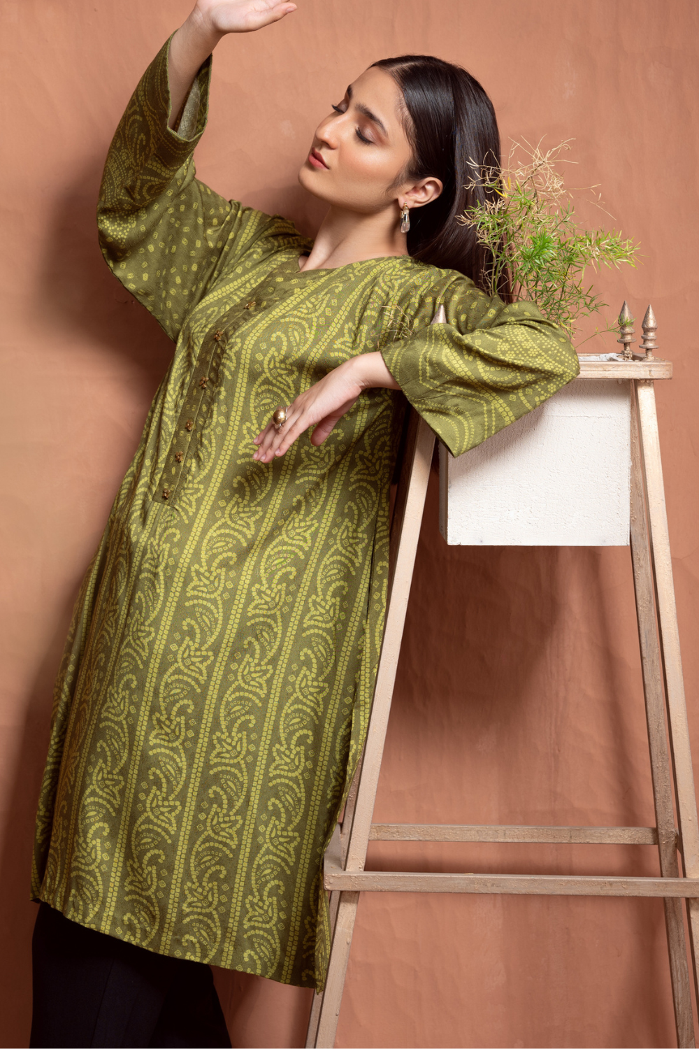 1 PC Unstitched | Printed Jacquard Shirt