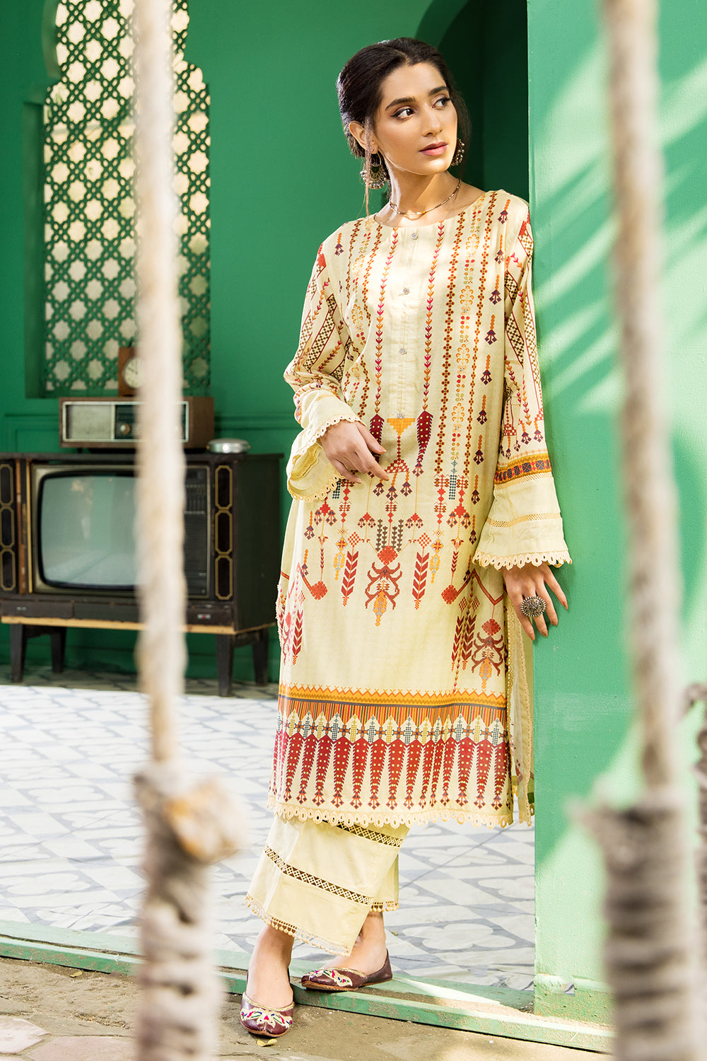 1 PC Unstitched | Printed Shirt