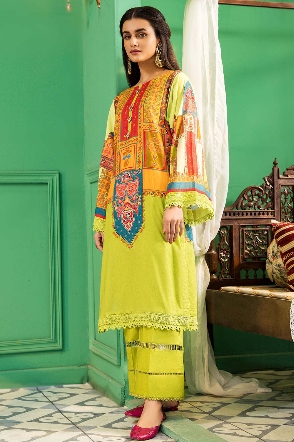 1 PC Unstitched | Printed Shirt