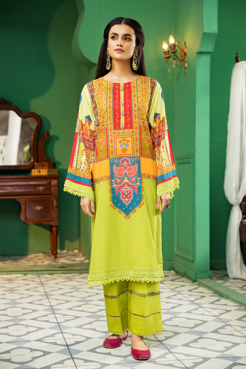 1 PC Unstitched | Printed Shirt