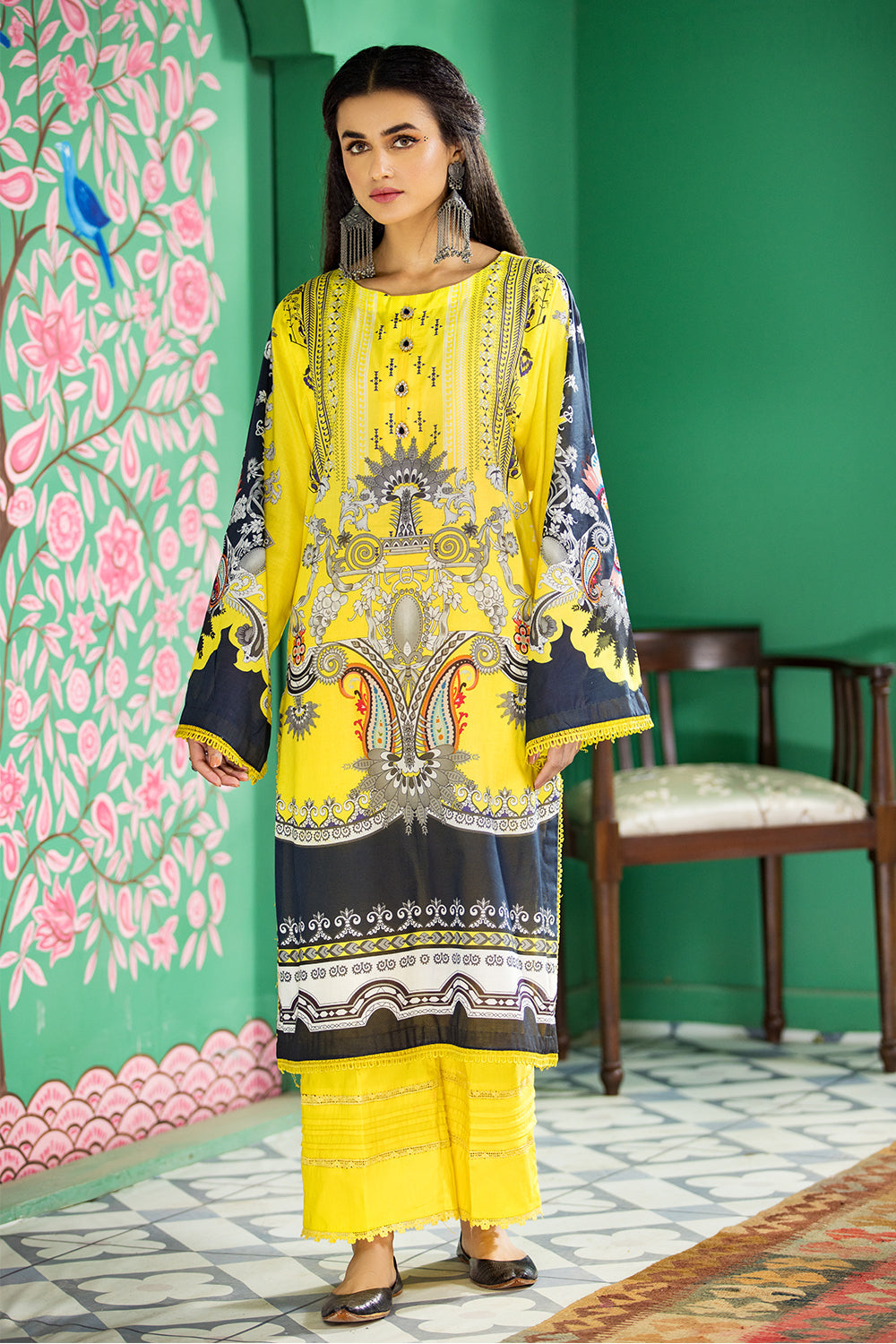 1 PC Unstitched | Printed Shirt