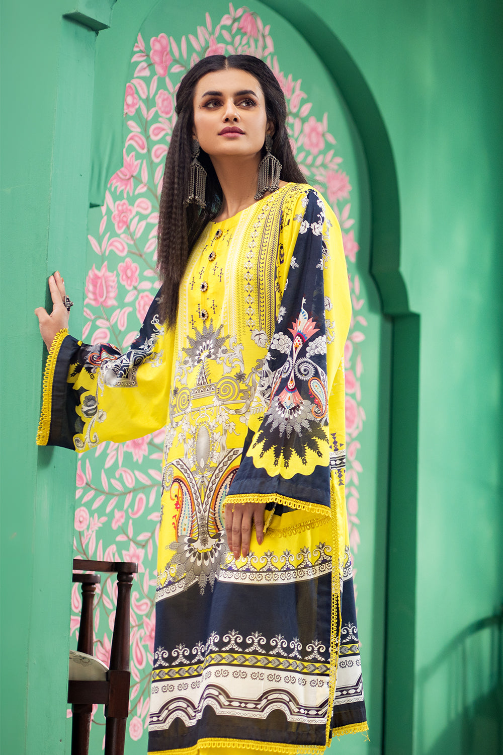 1 PC Unstitched | Printed Shirt