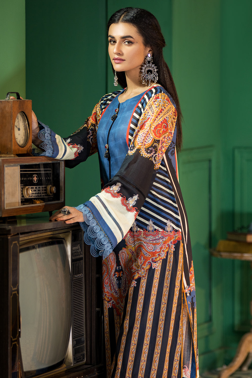 1 PC Unstitched | Printed Shirt