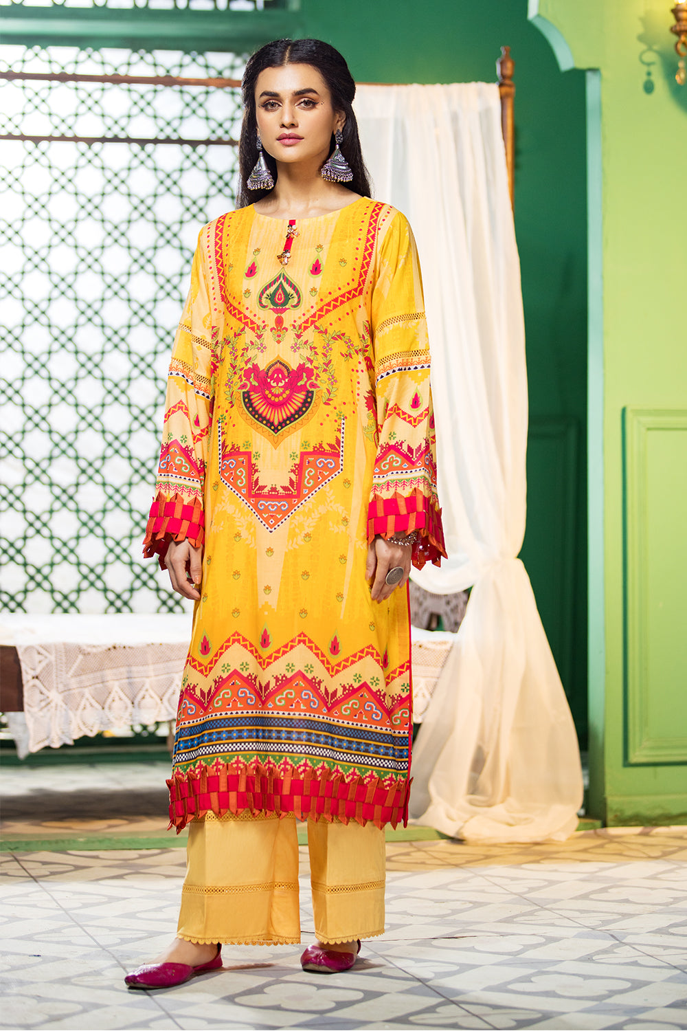 1 PC Unstitched | Printed Shirt