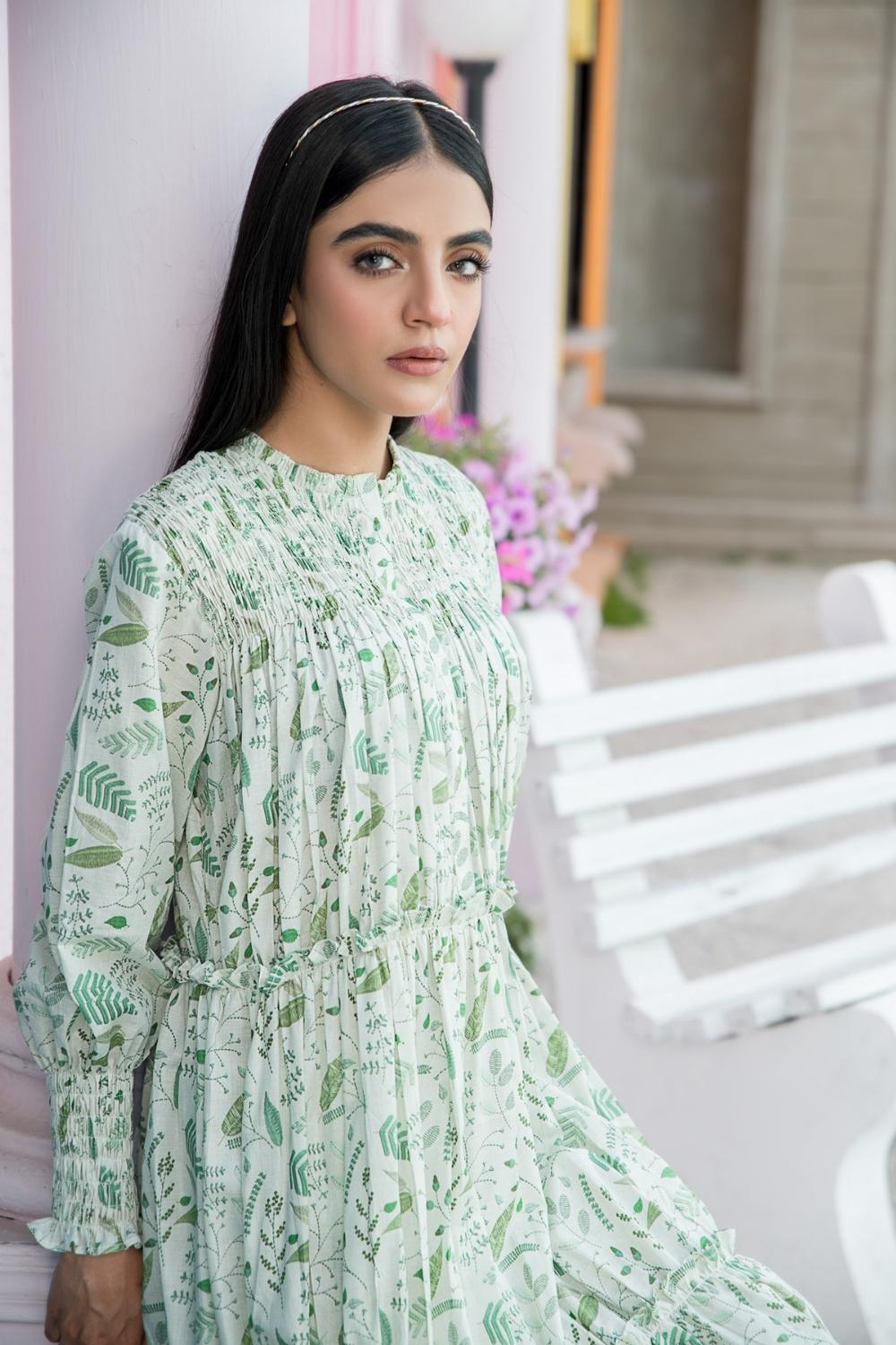 1 PC Unstitched | Printed  Lawn Shirt