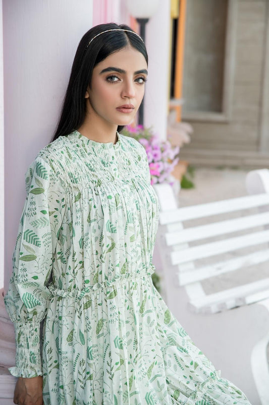 1 PC Unstitched | Printed  Lawn Shirt