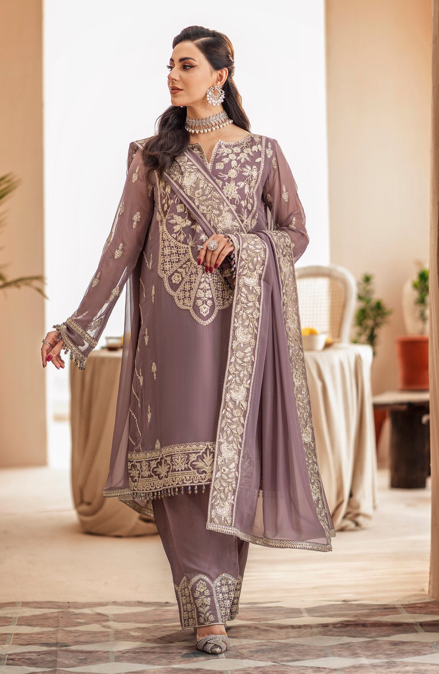 Formal Dress - Nimble (QFD-0067) Mashq Premium