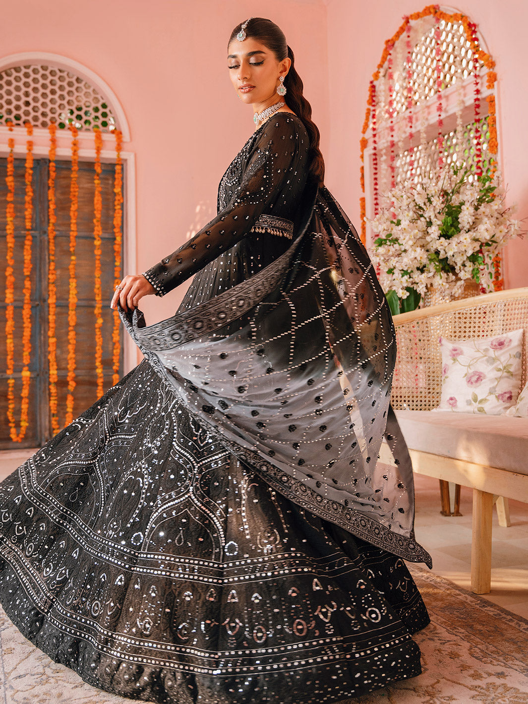 Afreen | Unstitched Luxury Formals