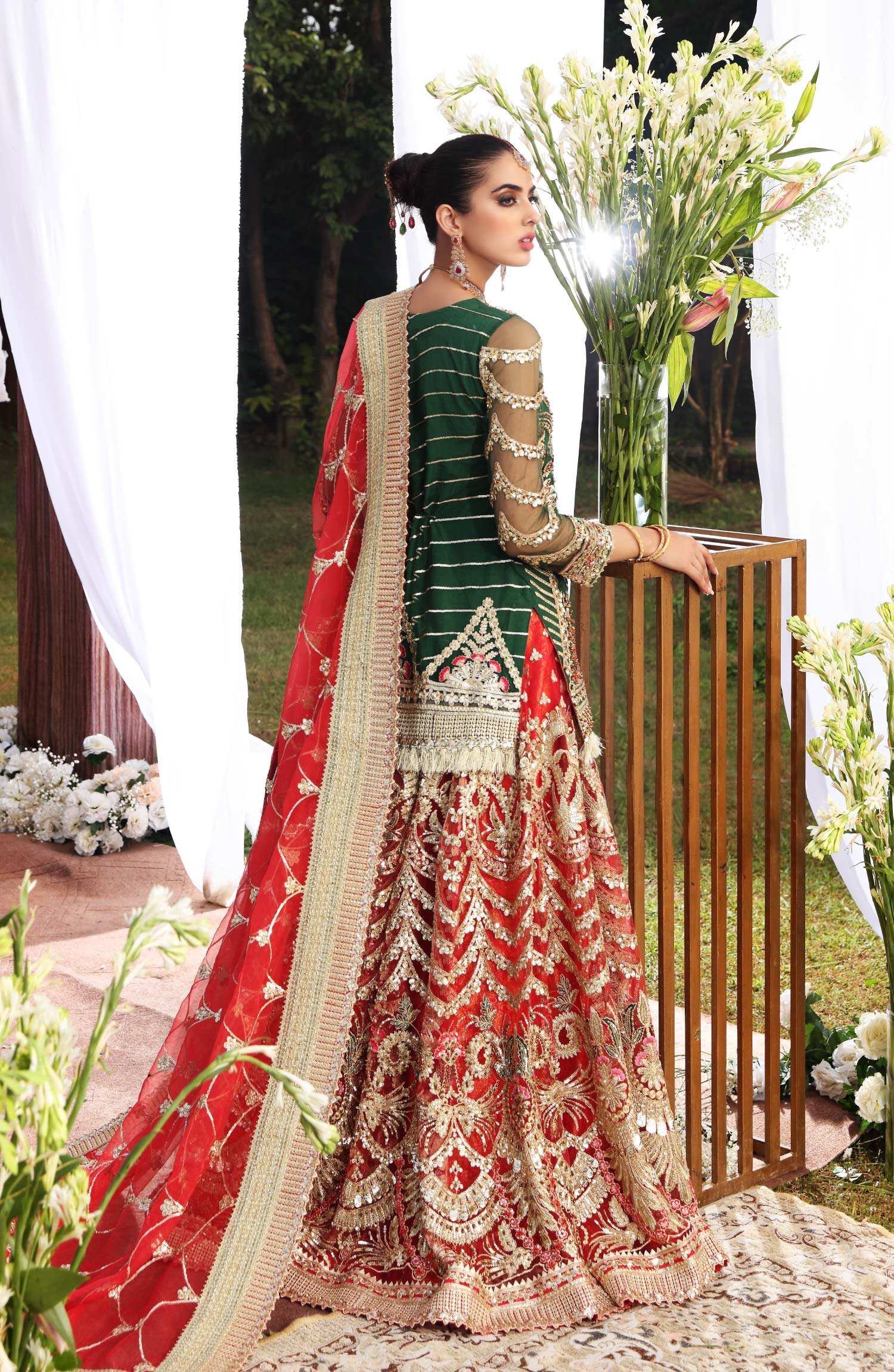 Bridal Lehnga - Dreamy Wonder (MBL-0008) by Maryum N Maria priced at 32000.00