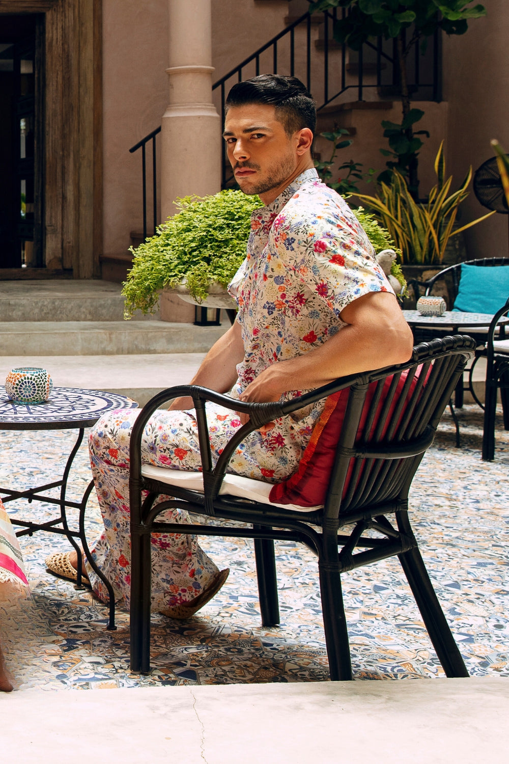 3PC Unstitched | Embroidered Lawn Suit | Poly Silk Printed Dupatta