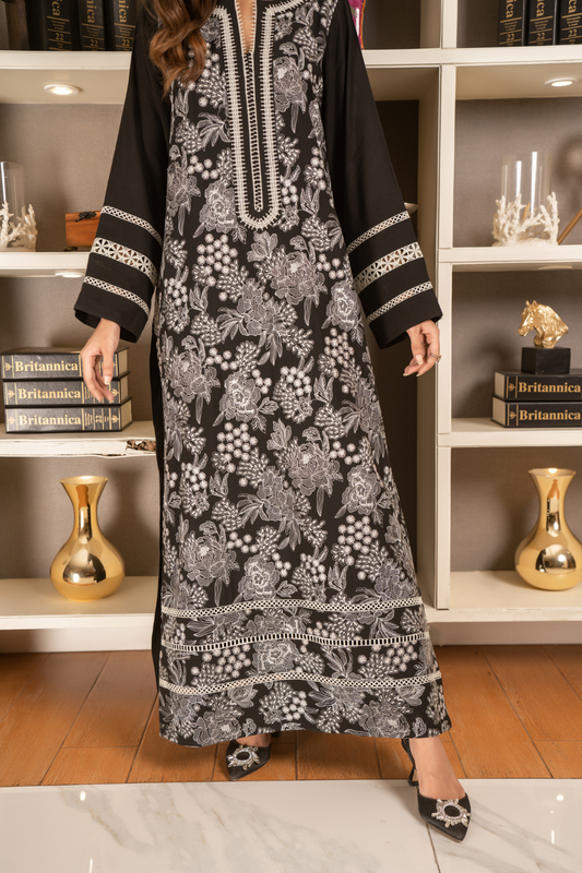 2 PC Stitched | Embroidered Suit