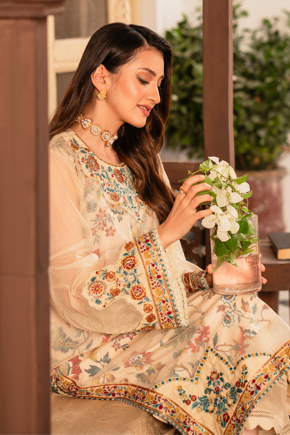 3 PC Stitched | Formal Embroidered Suit