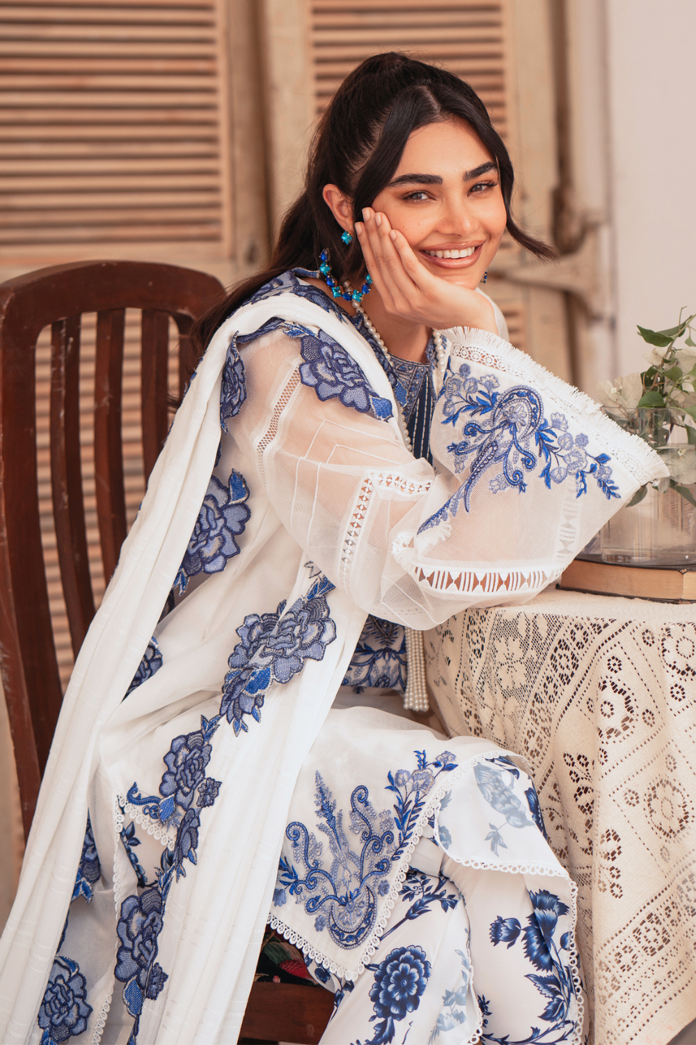 3 PC Stitched | Formal Embroidered Suit