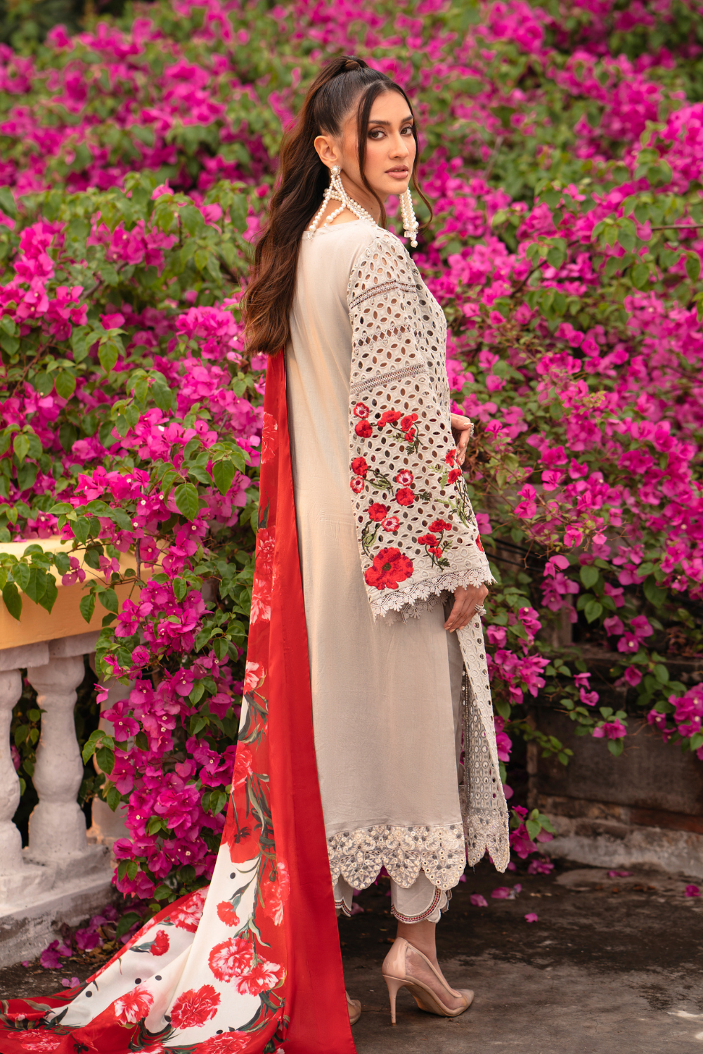 3 PC Stitched | Formal Embroidered Suit