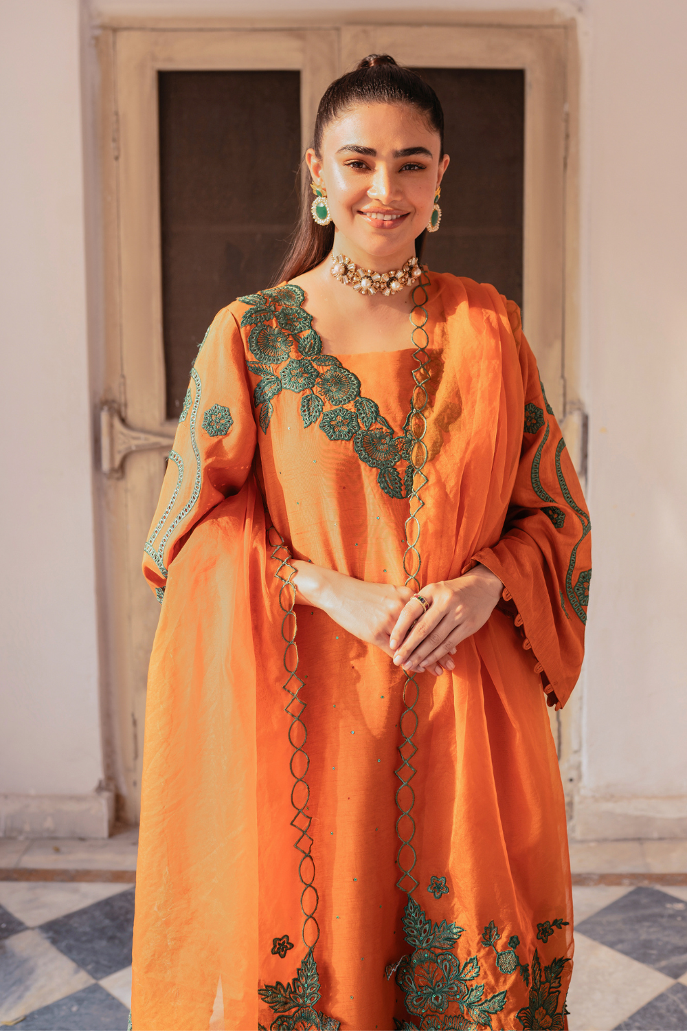 3 PC Stitched | Formal Embroidered Suit