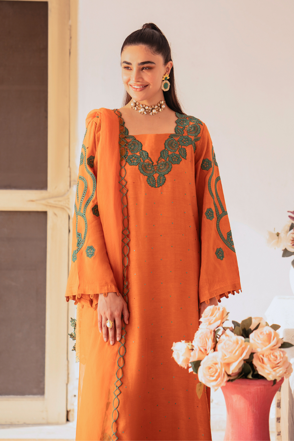 3 PC Stitched | Formal Embroidered Suit