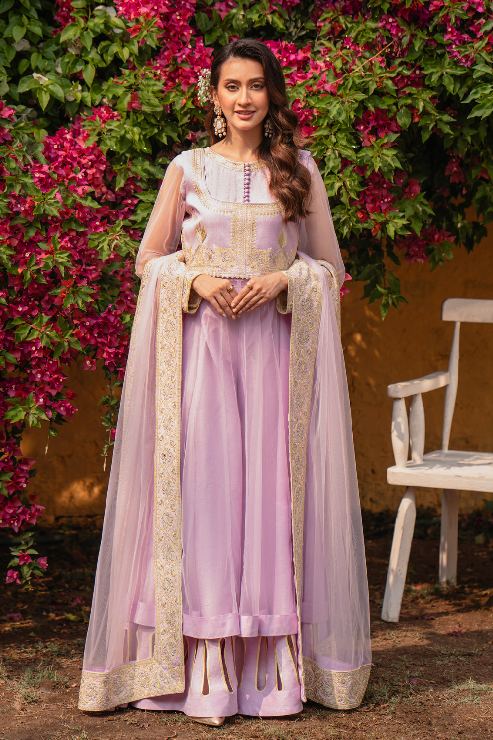 3 PC Stitched | Formal Embroidered Suit