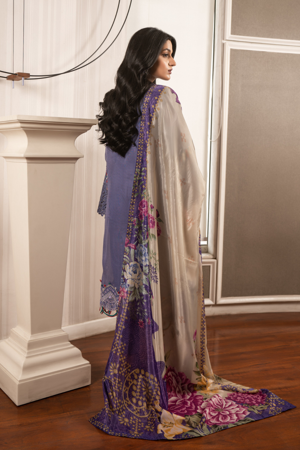 3 PC Stitched | Embroidered Suit