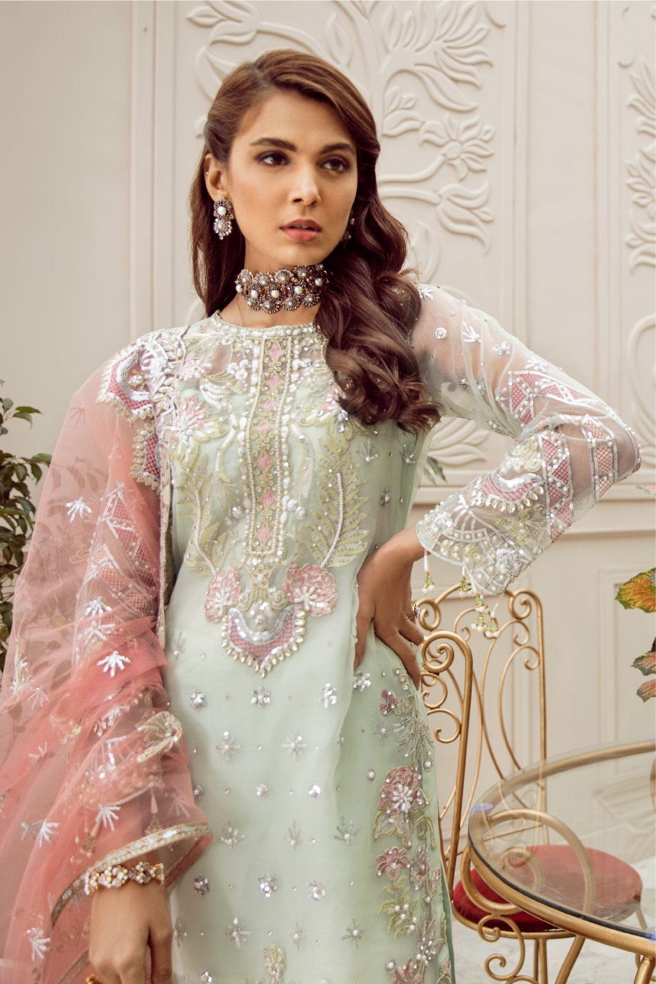 Formal Dress - Periwinkle Haze (MZ-08)