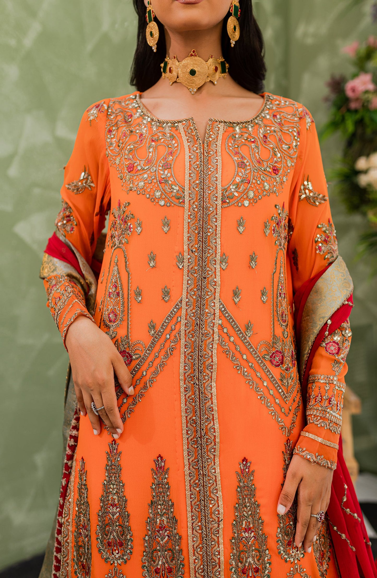 Luxury Formal - Orange Ochra (FFD-0111)