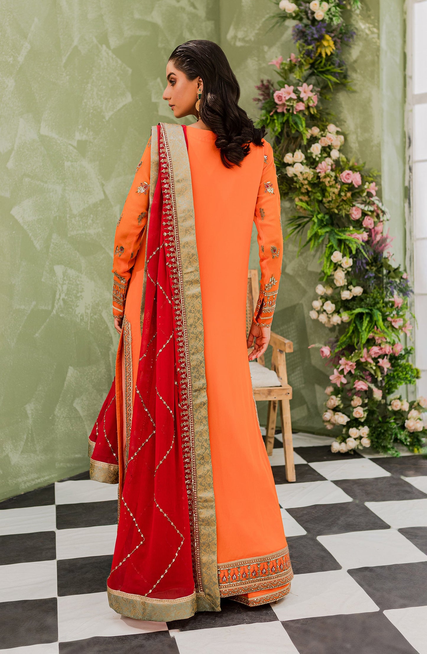 Luxury Formal - Orange Ochra (FFD-0111)