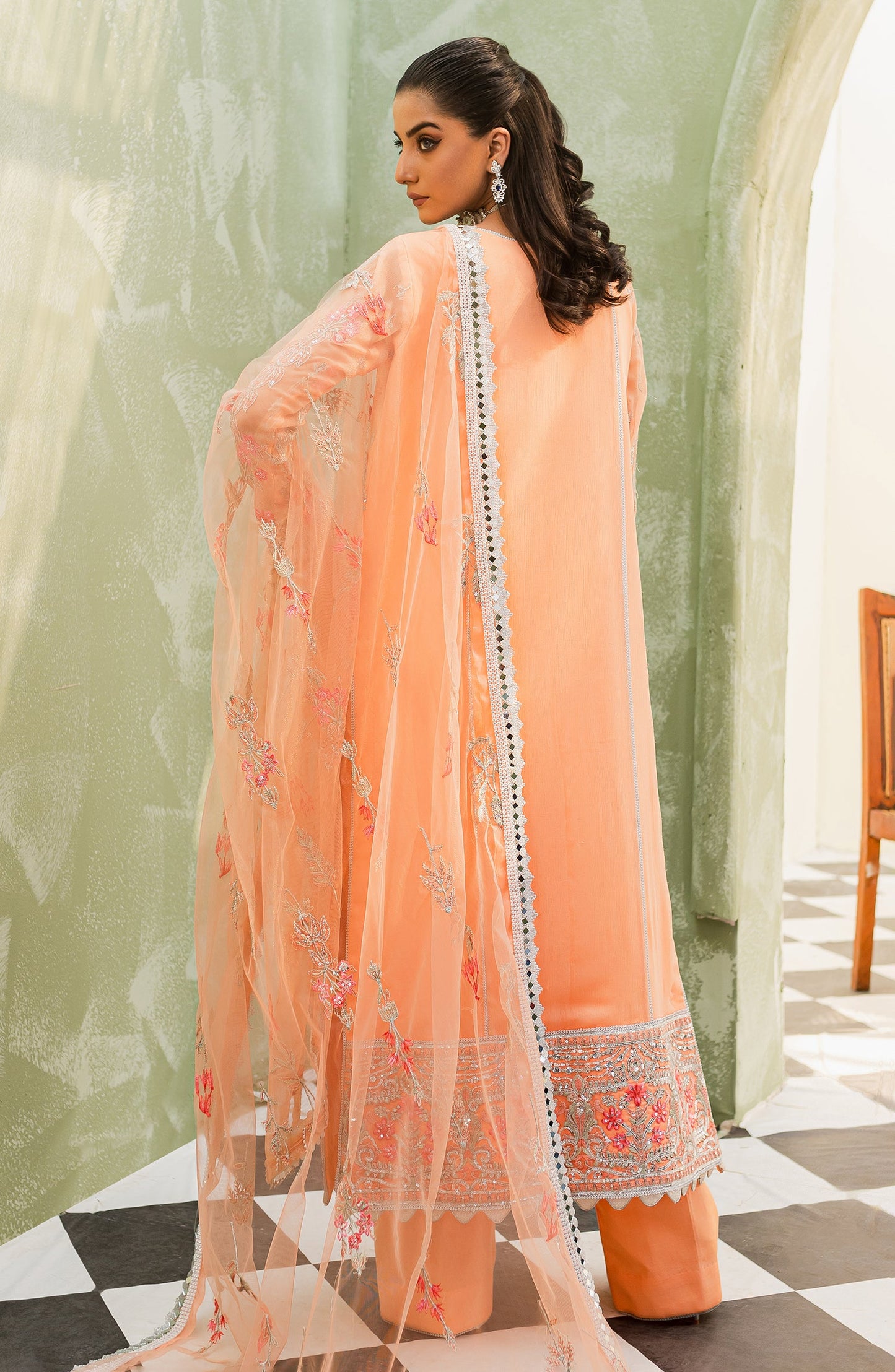 Luxury Formal - Pale Peach (FFD-0114)