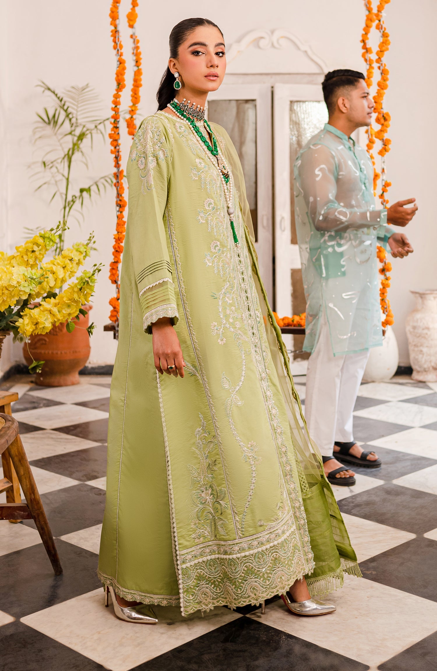 Luxury Lawn - Fashion City (MLFD-134) Maryum N Maria