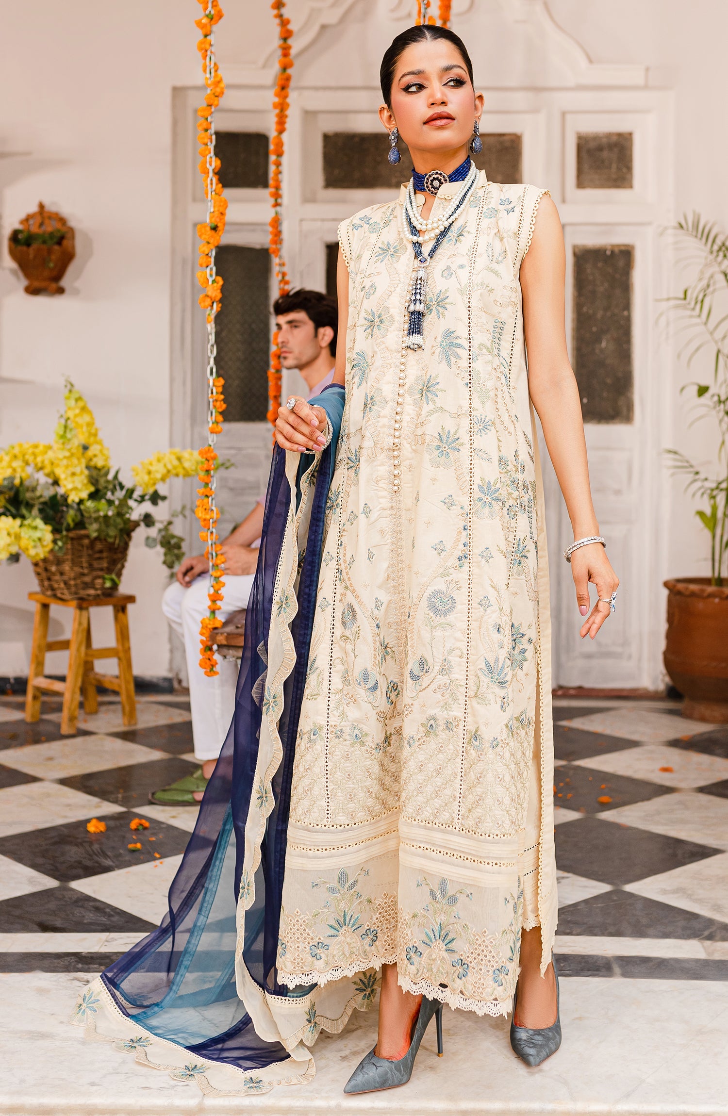 Luxury Lawn - Cherish (MLFD-130) Maryum N Maria