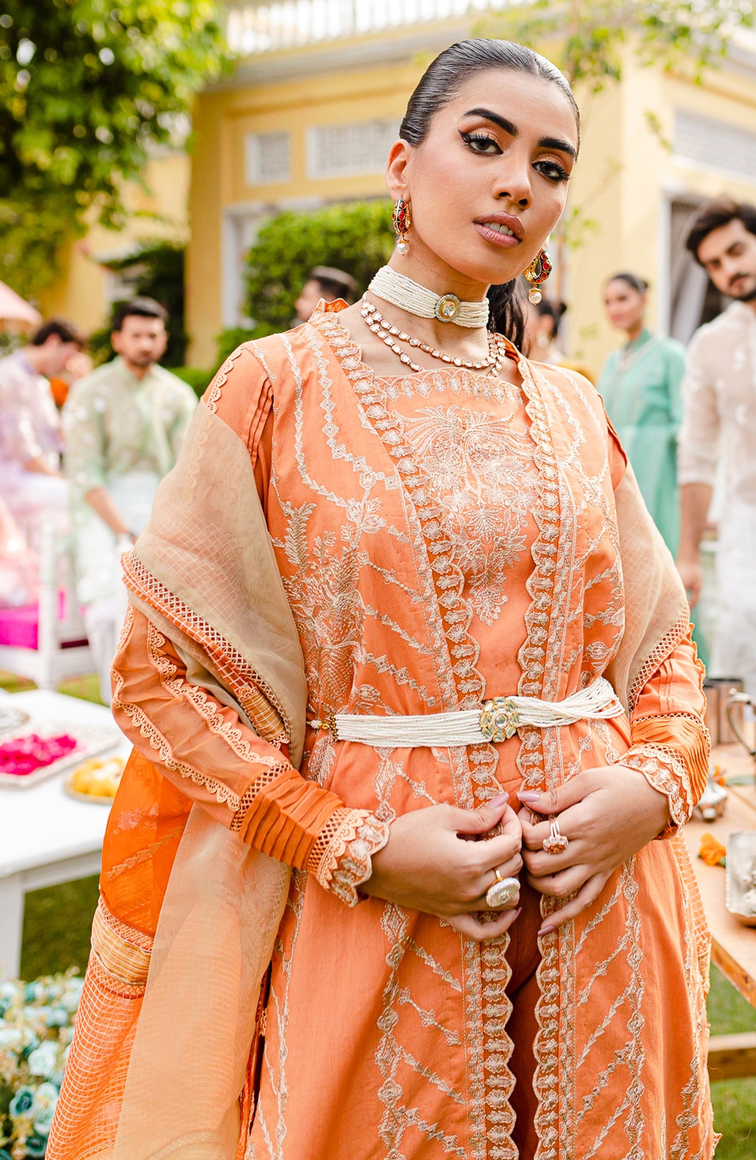 Luxury Lawn - Lady Bug (MLFG-016) Maryum N Maria