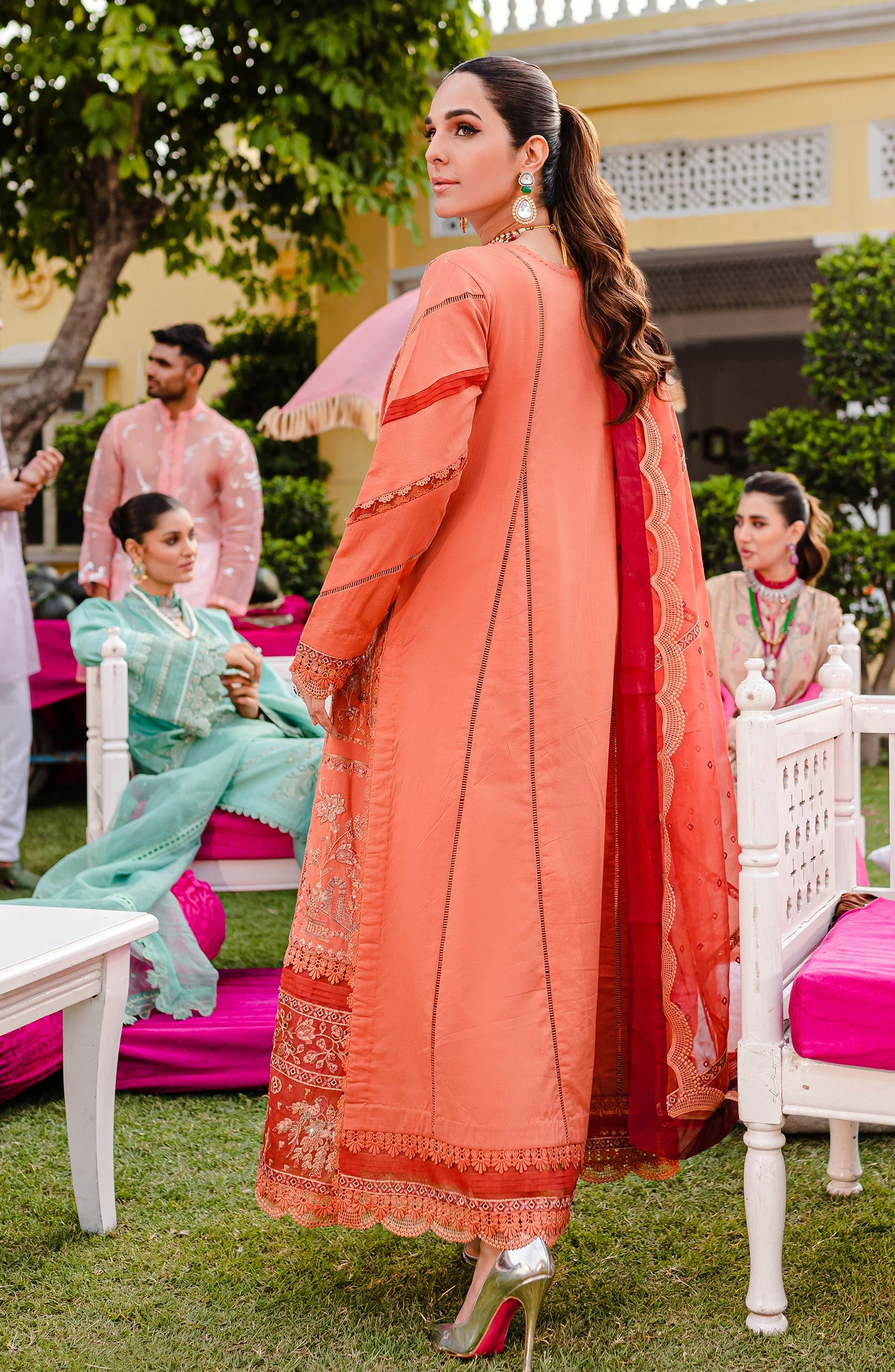 Luxury Lawn - Ruby Woo (MLFD-143) Maryum N Maria