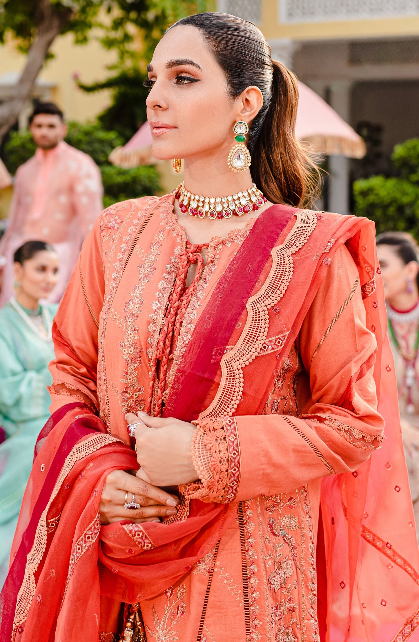 Luxury Lawn - Ruby Woo (MLFD-143) Maryum N Maria