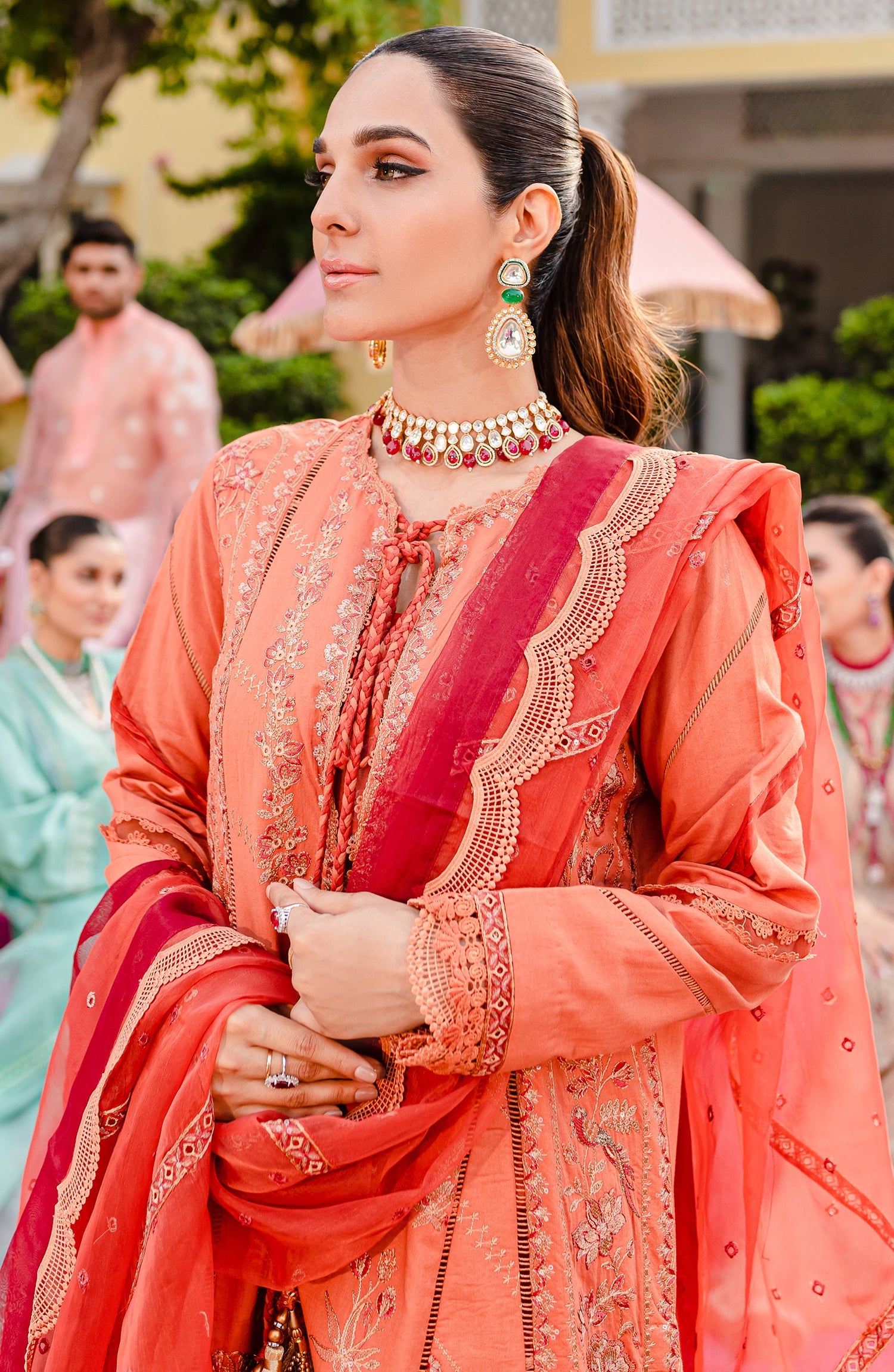 Luxury Lawn - Ruby Woo (MLFD-143) Maryum N Maria