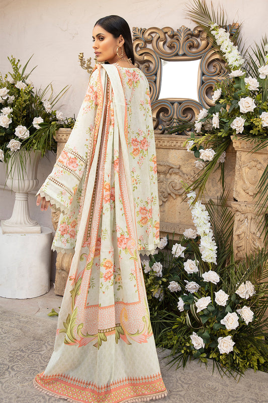 3 PC Unstitched | Printed Shirt + Printed Dupatta + Dyed Trouser