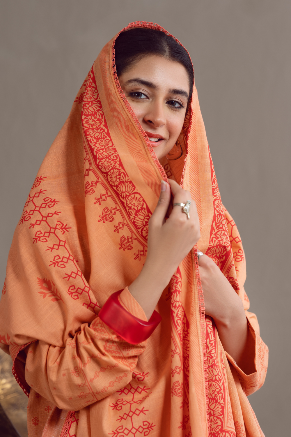 3 PC Unstitched | Khaddar Suit