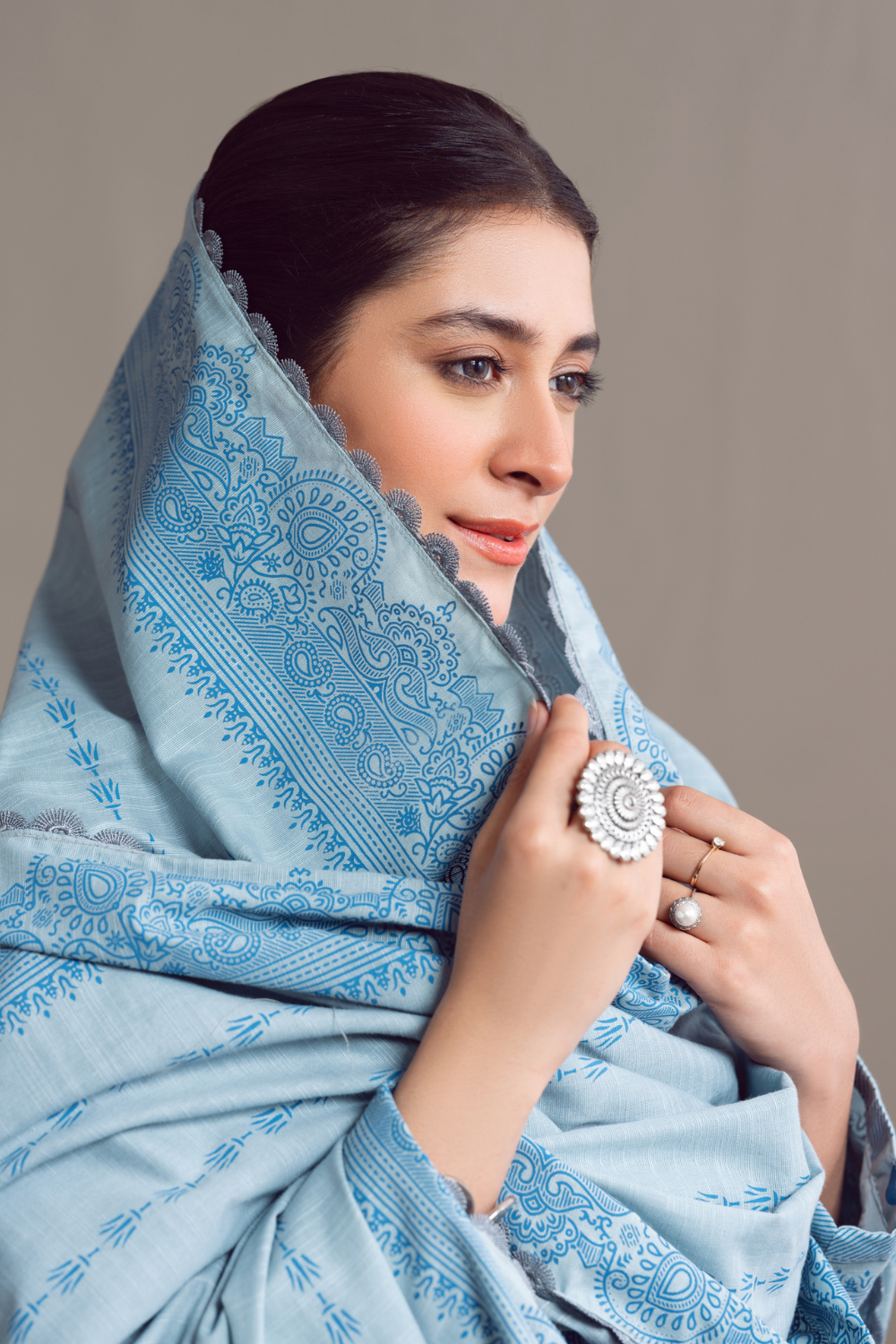 3 PC Unstitched | Khaddar Suit