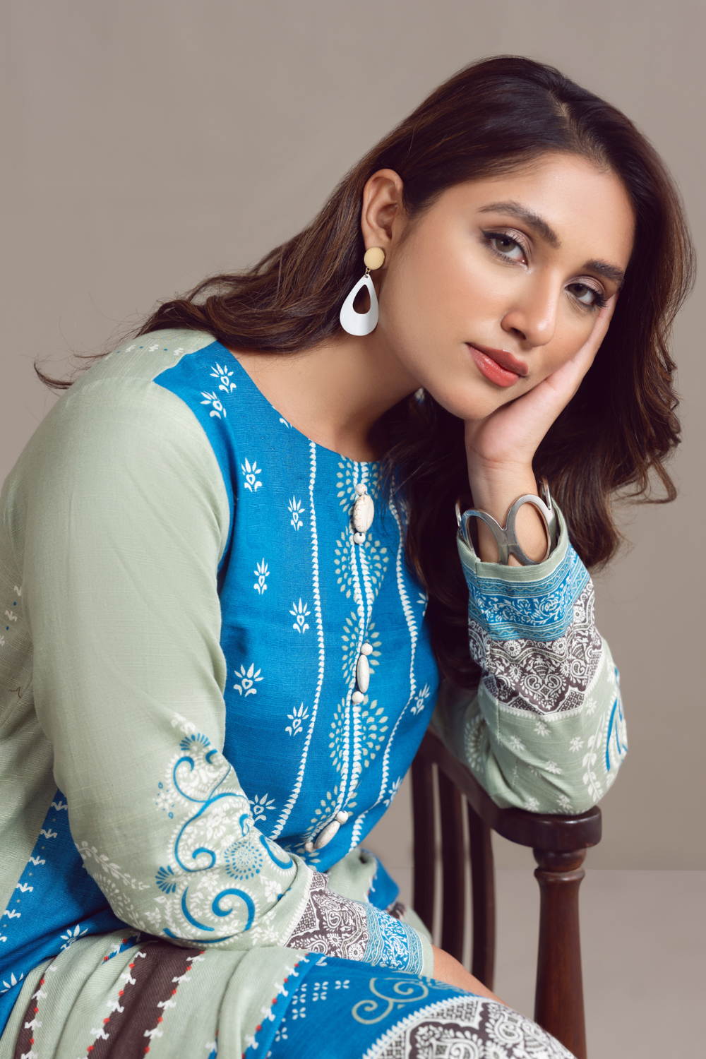 3 PC Unstitched | Khaddar Suit + Cotton Viscose Dupatta