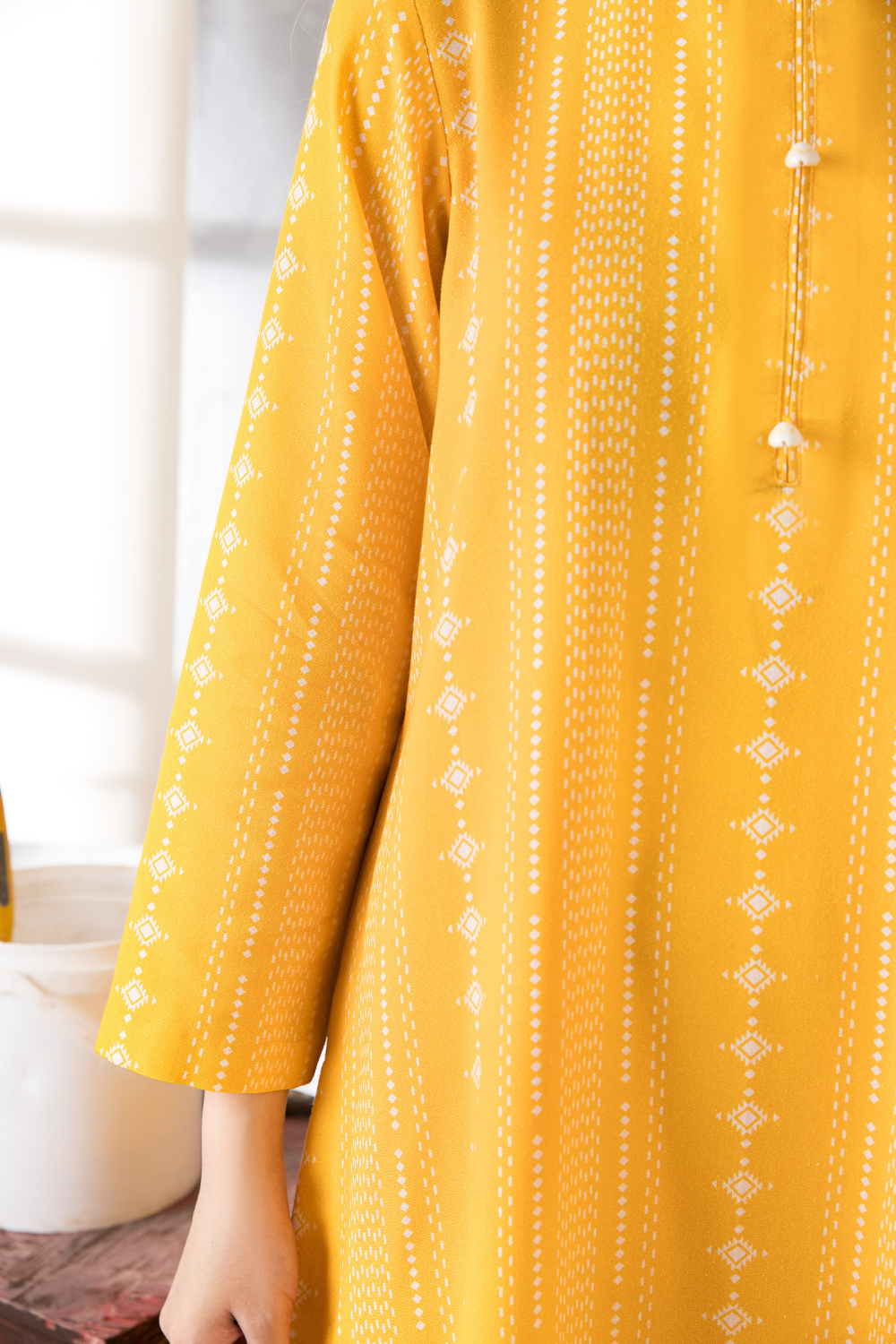 3 PC Unstitched | Karandi Printed Suit