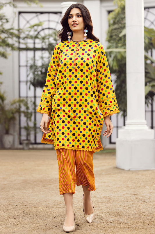 2 PC Unstitched | Printed Shirt + Printed Trouser