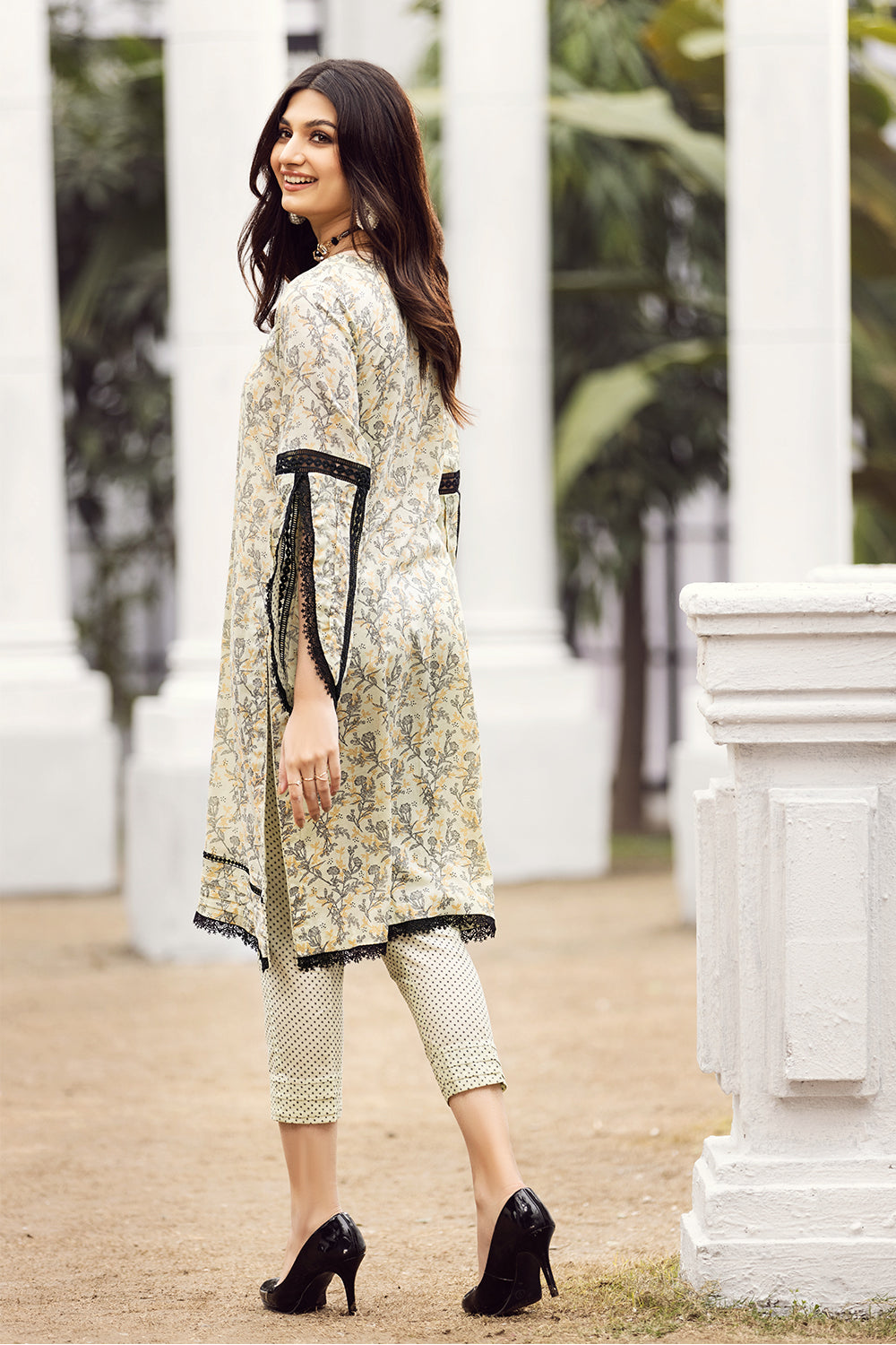 2 PC Unstitched | Printed Shirt + Printed Trouser