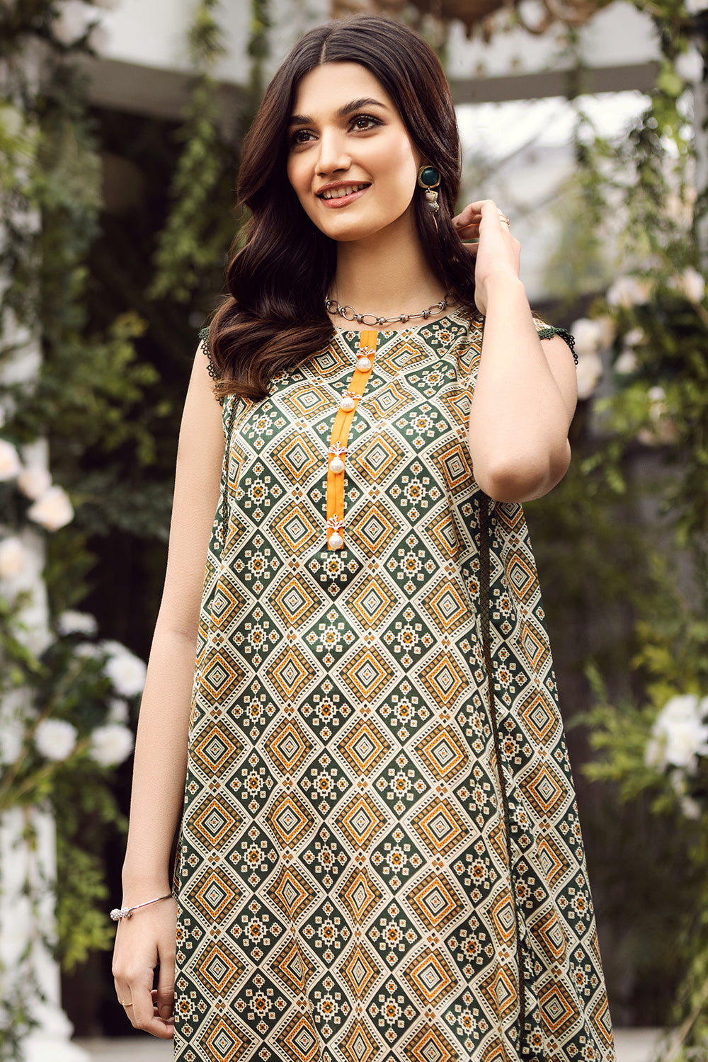 2 PC Unstitched | Printed Shirt + Printed Trouser